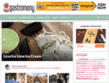 Tablet Screenshot of gastromony.com